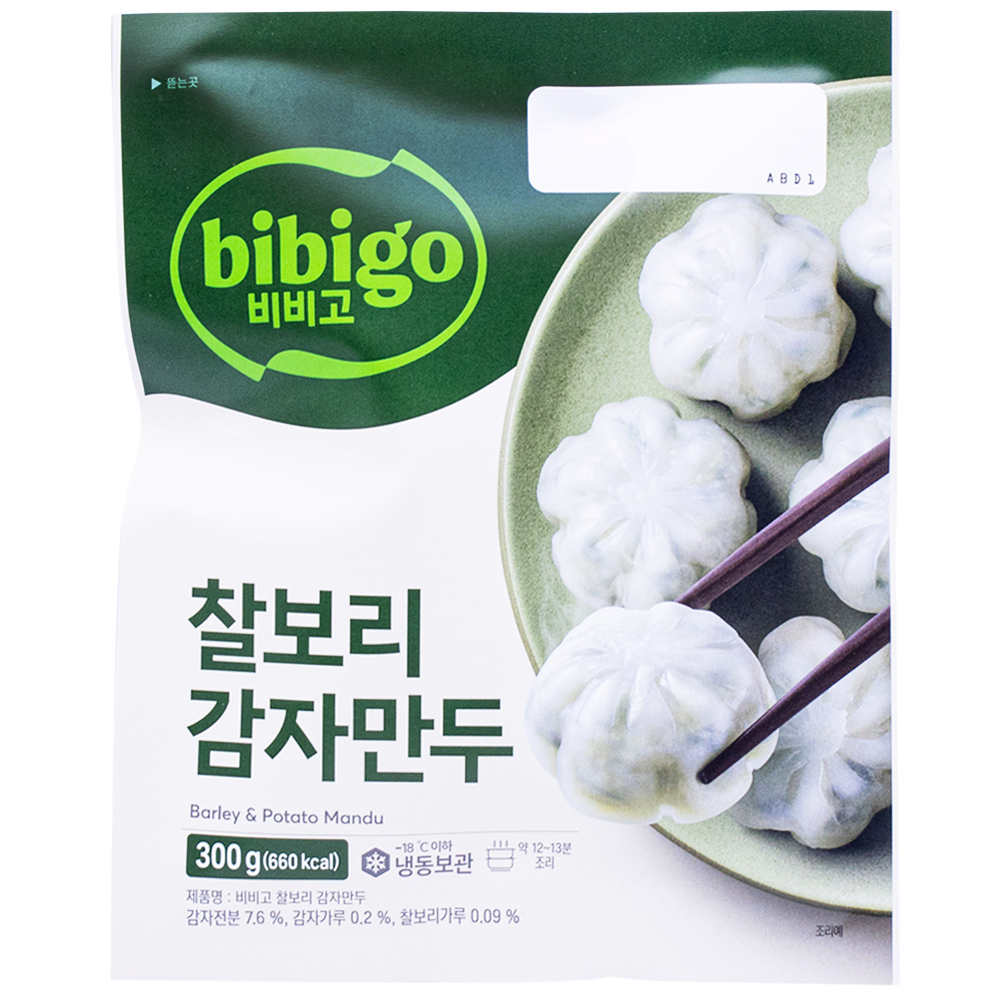 CJ 비비고 찰보리 감자만두 300g