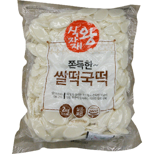 식자재왕 쫀득한쌀떡국떡 2000g