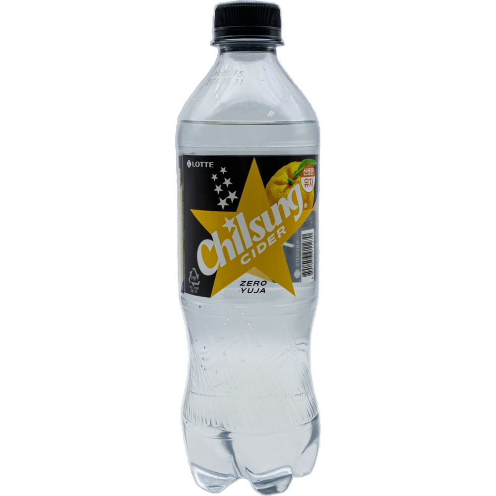 롯데 칠성사이다 제로 유자 500mL