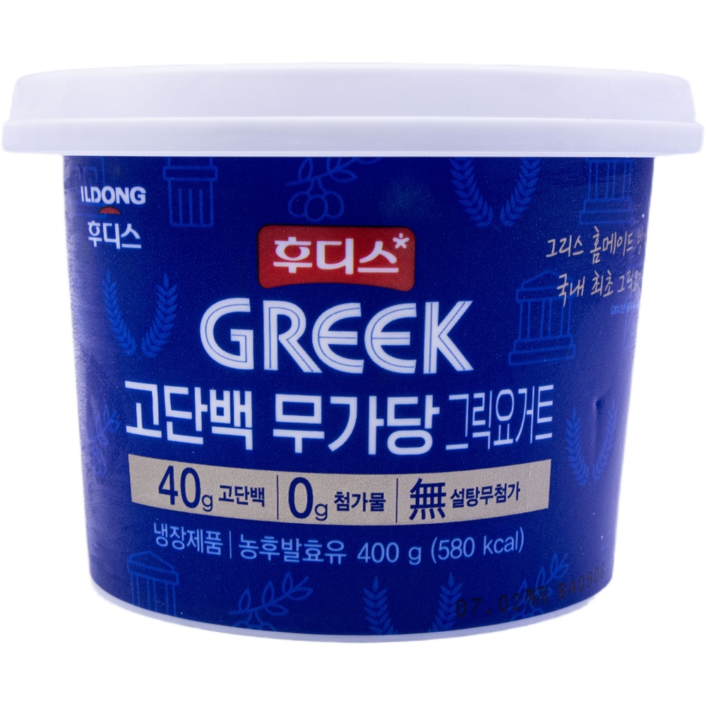 일동후디스 고단백 무가당 그릭요거트 400g