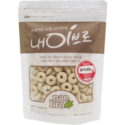 퓨어잇핑거 동그란 딸기사과링 40g