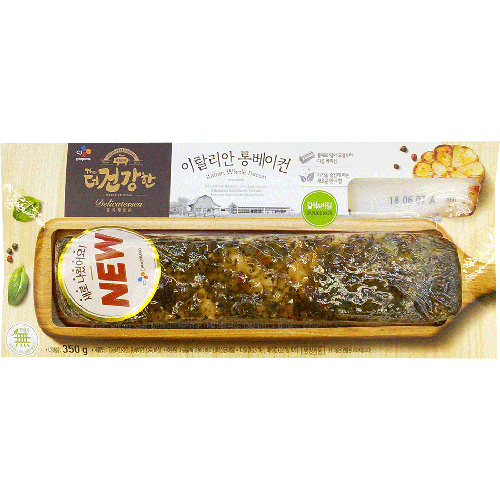 CJ 육공육 통삼겹바베큐 갈릭&바질 300g