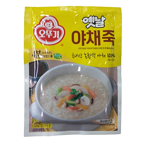 오뚜기 옛날 야채죽 85g