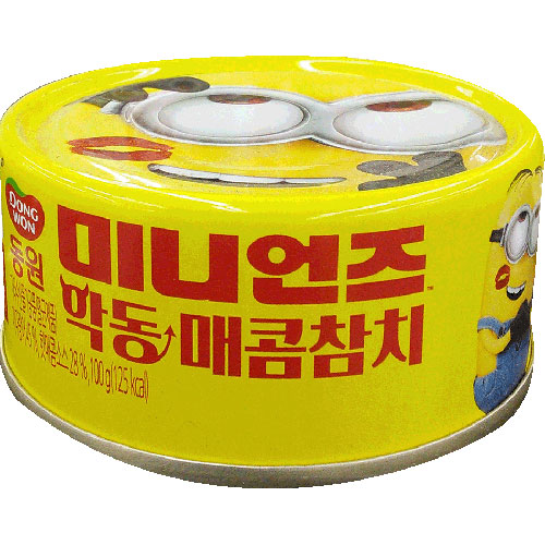 동원 미니언즈 악동매콤참치 100g
