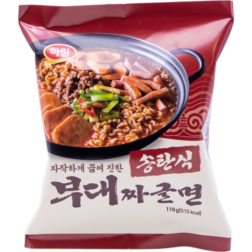 하림 송탄식 부대짜글면 119g