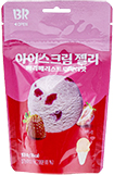 배스킨라빈스 아이스크림 젤리 베리베리스트로베리맛 48g