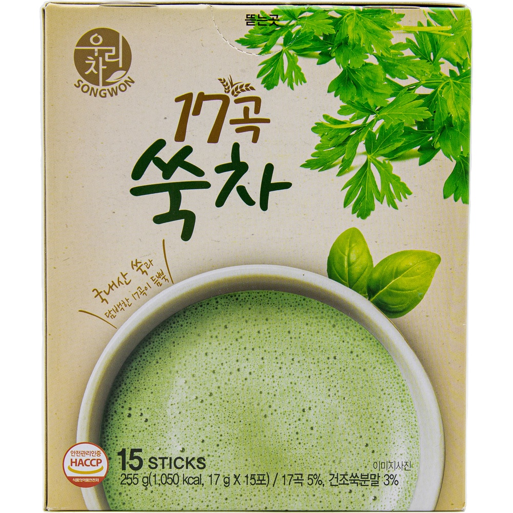 송원식품 우리차 17곡 쑥차 17g