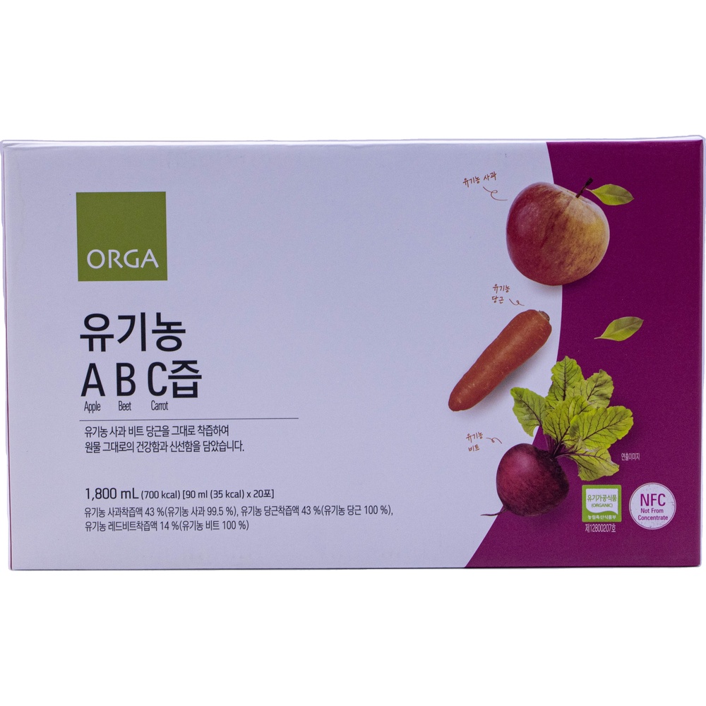 풀무원 올가 유기농 ABC즙 90mL