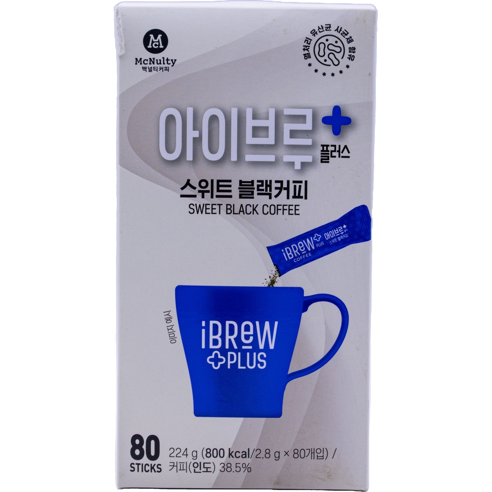 맥널티 아이브루 플러스 스위트 블랙커피 2.8g