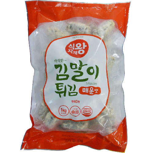식자재왕 김말이튀김 매운맛 1kg
