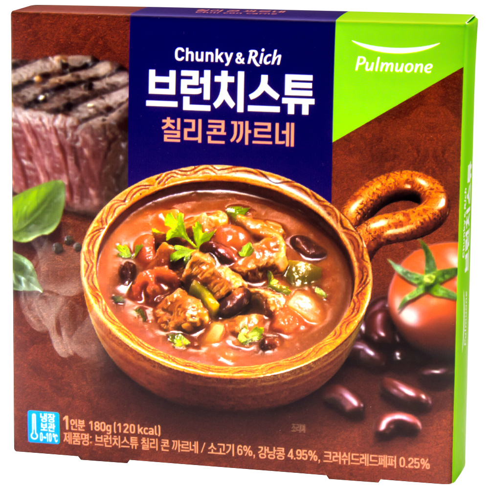 풀무원 브런치스튜 칠리 콘 까르네 180g