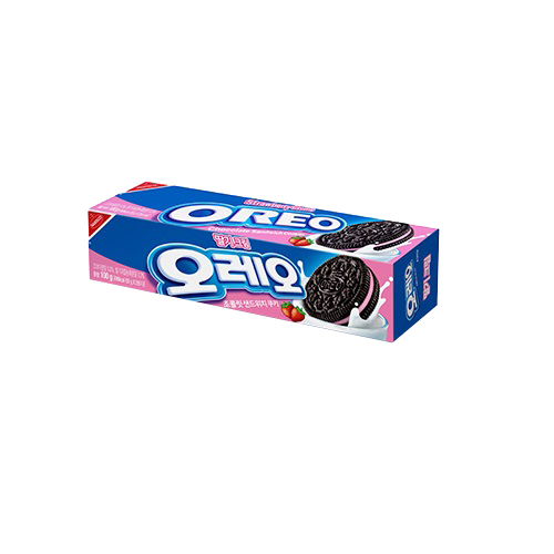 동서 오레오 초콜릿 샌드위치 쿠키 딸기크림 100g
