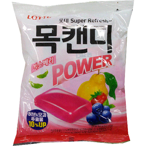 롯데 목캔디 믹스베리 243g
