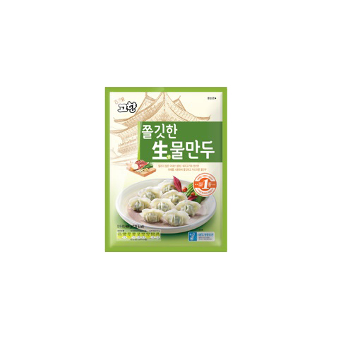 해태 고향 쫄깃한 생 물만두 400g