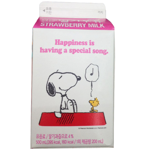 동원 더 진한 딸기 담은 딸기우유 500ml