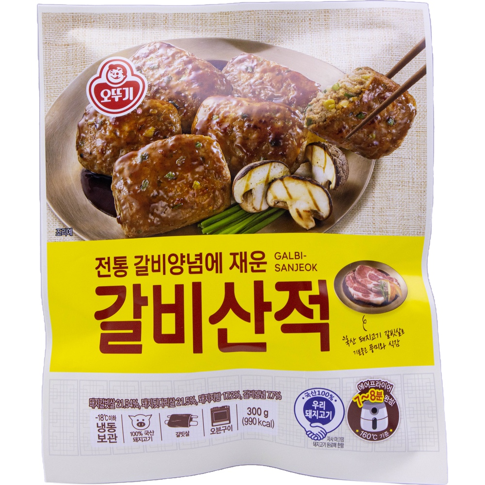 오뚜기 전통 갈비양념에 재운 갈비산적 400g