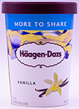 하겐다즈 바닐라 아이스크림 650mL