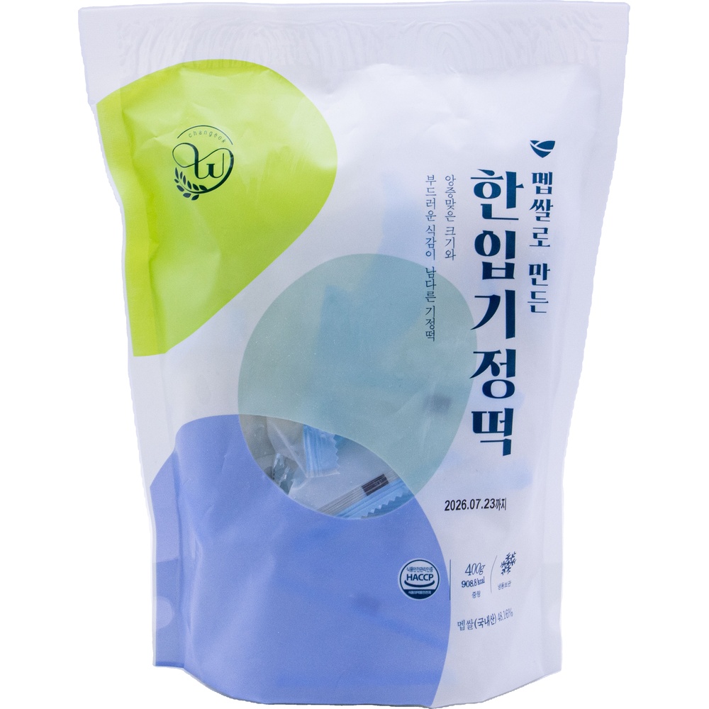 창억떡 멥쌀로 만든 한입기정떡 40g