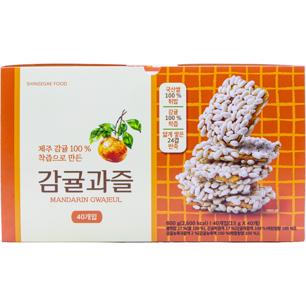 신세계푸드 감귤과즐 15g