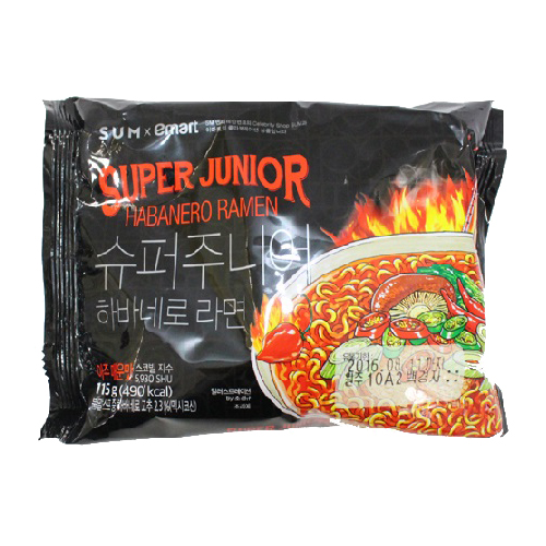 이마트 슈퍼주니어 하바네로 라면 115g