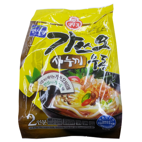 오뚜기 면사랑 가쓰오사누끼우동 466g