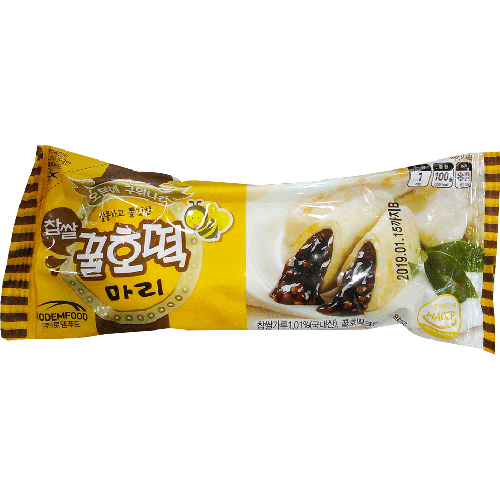 로뎀푸드 구워나온 찹쌀 꿀호떡마리 100g