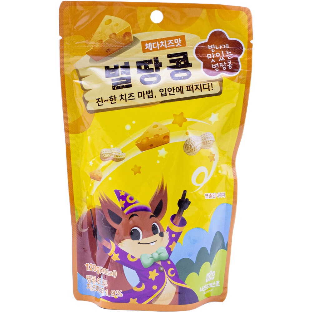 너츠포레스트 체다치즈맛 별땅콩 120g