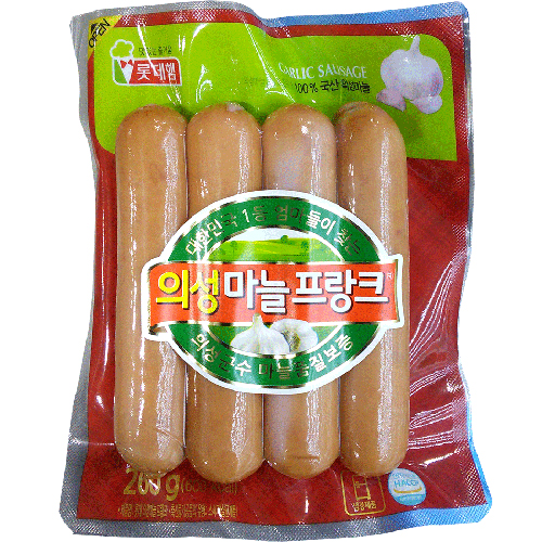 롯데햄 의성마늘 프랑크 260g
