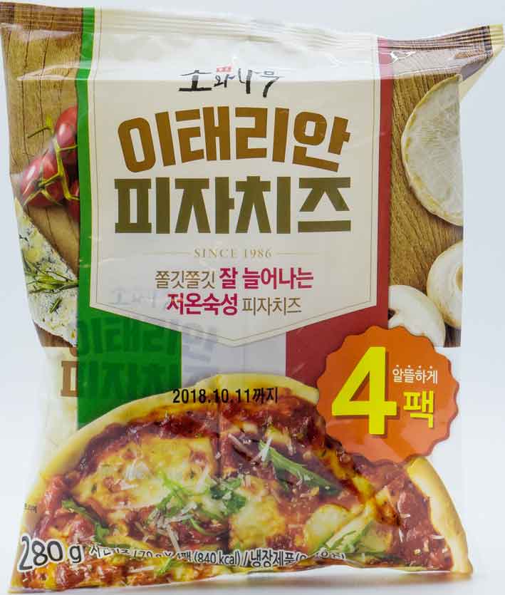 동원 소와나무 이태리안 피자치즈 280g