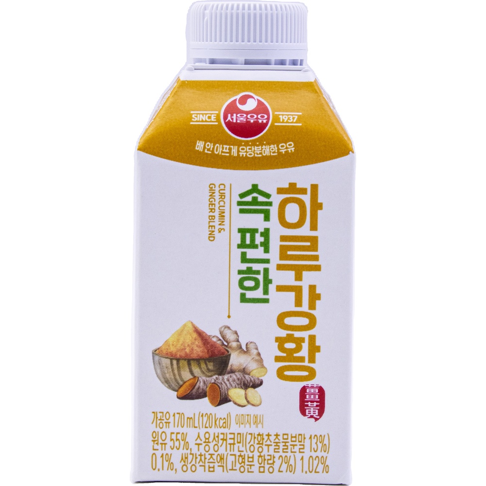 서울우유 속편한 하루강황 170mL