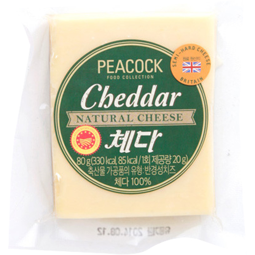피코크 체다 80g