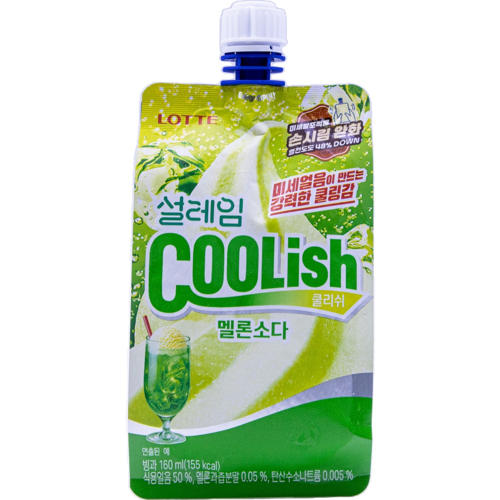 롯데 설레임 쿨리쉬 멜론소다 160mL
