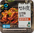 청정원 안주야 논현동 포차 스타일 꼼장어볶음 160g