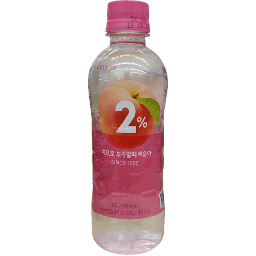 롯데 이프로 부족할때 복숭아 350ml