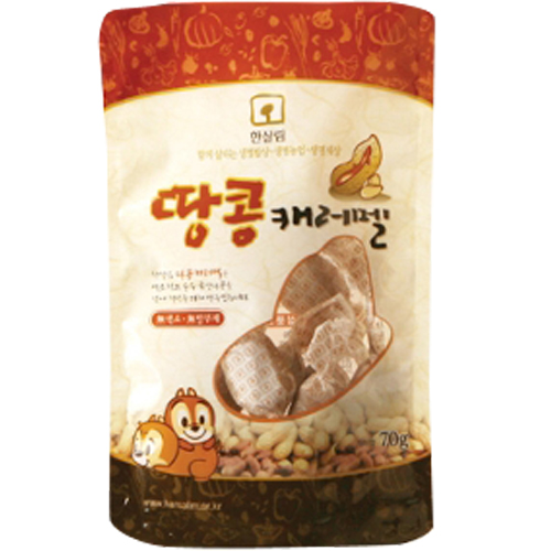 한살림 땅콩캐러멜 70g