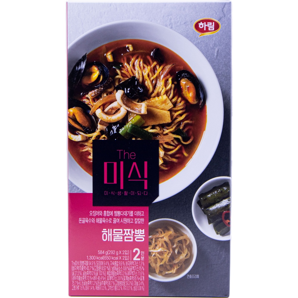 하림 더미식 해물짬뽕 292g