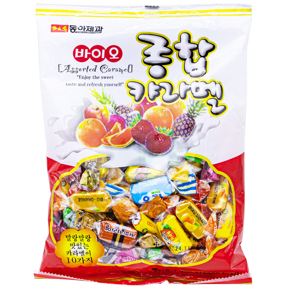 동아제과 바이오종합캬라멜 300g