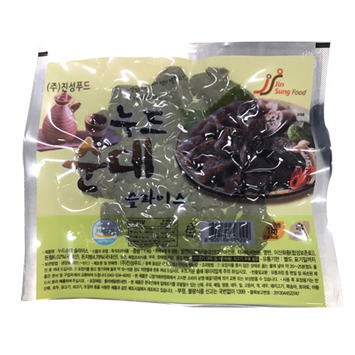 진성푸드 누드순대 슬라이스 1kg