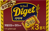 오리온 다이제 117g