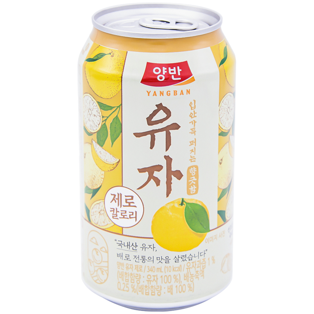 동원 양반 유자 제로 340mL