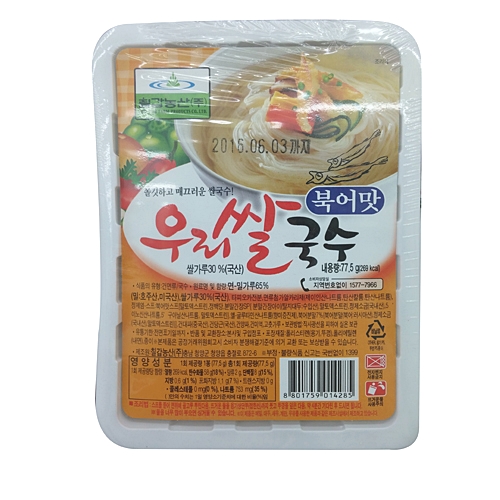 칠갑농산 우리쌀국수 북어맛 82.5g