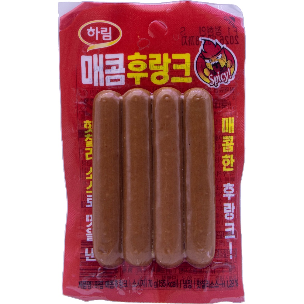 하림 매콤후랑크 70g