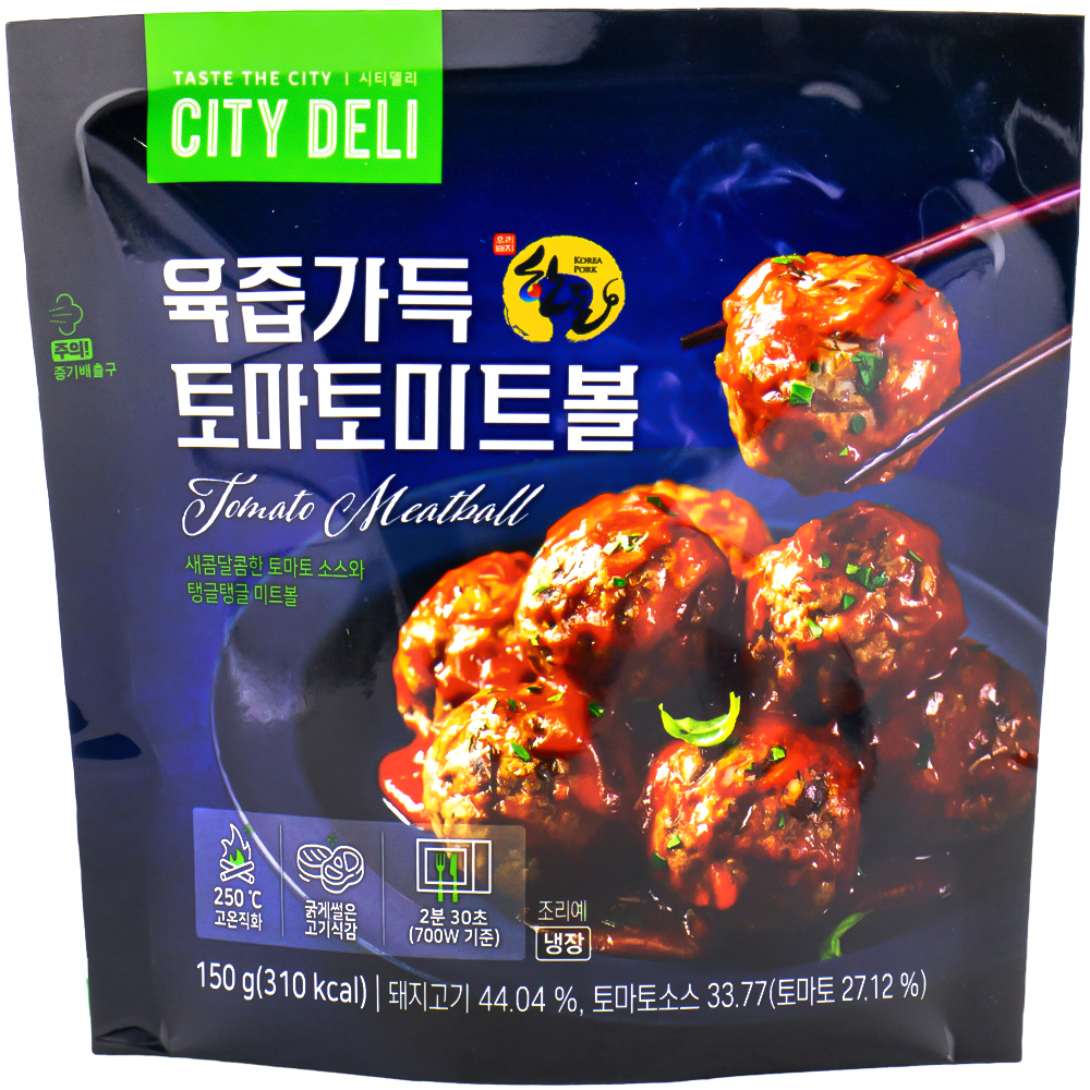 삼립 시티델리 육즙가득 토마토미트볼 150g