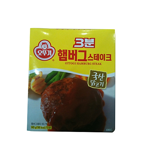 오뚜기 3분 햄버그스테이크 140g