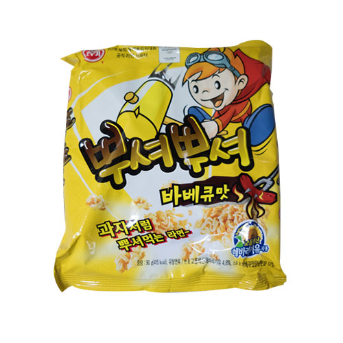오뚜기 뿌셔뿌셔 바베큐맛 90g