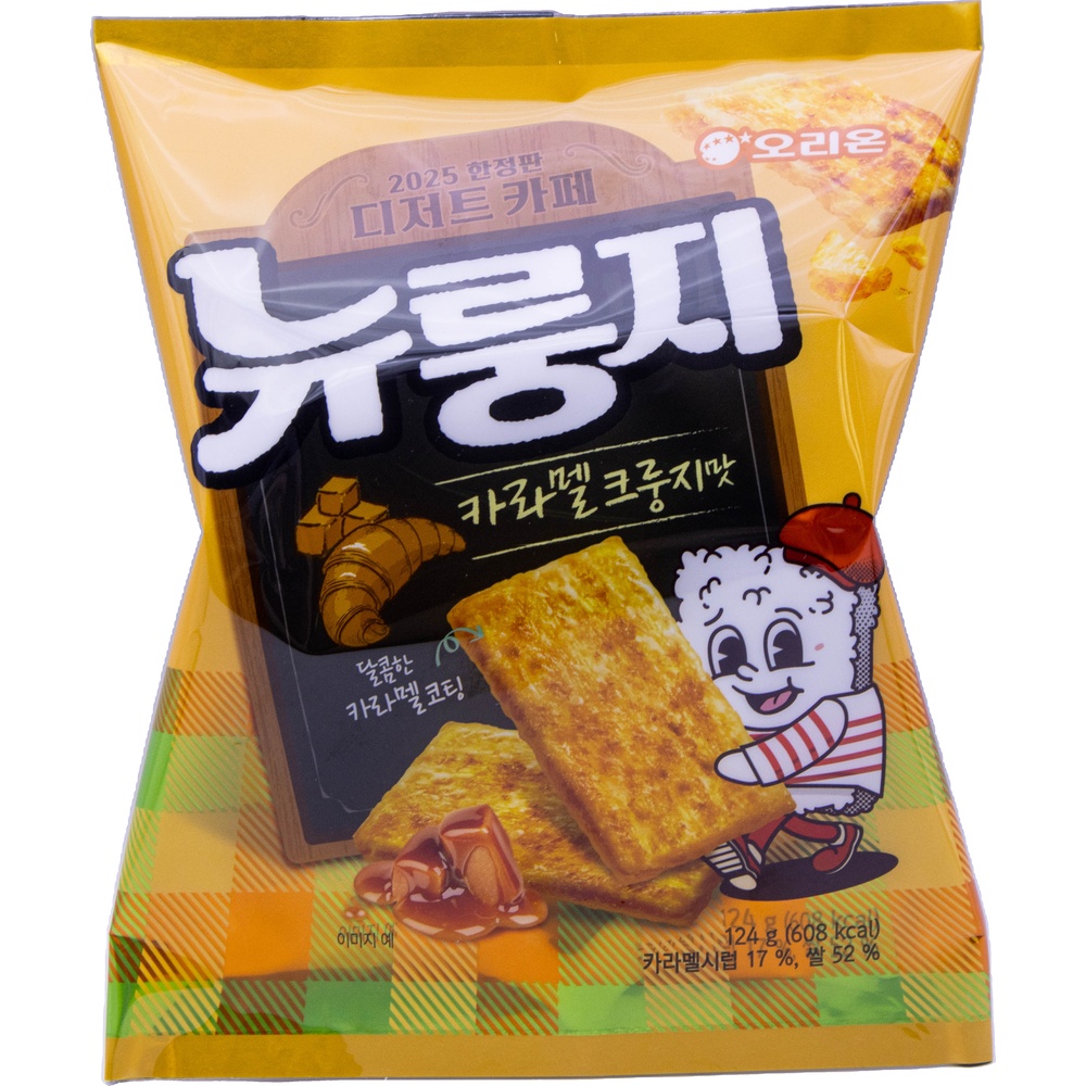 오리온 뉴룽지 카라멜 크룽지맛 124g
