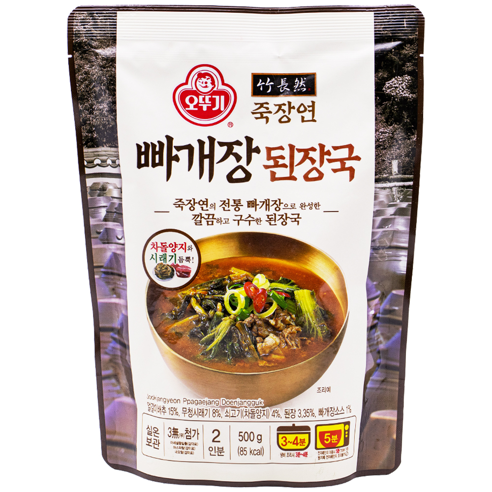 오뚜기 죽장연 빠개장 된장국 500g