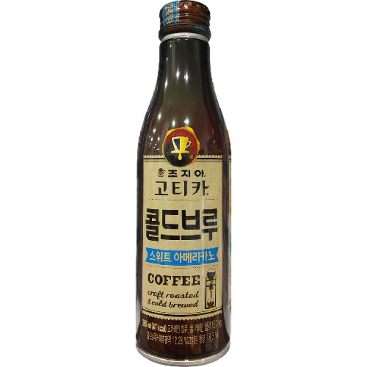 조지아 콜드브루 스위트 아메리카노 265ml