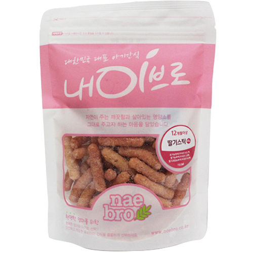 퓨어잇핑거 길쭉한 딸기스틱 30g