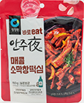 청정원 바로잇 안주야 매콤소막창떡심 150g